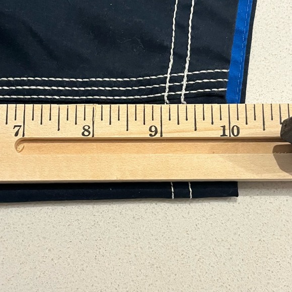 Speedo Mens Size Large Blue, Red, Netted Swimming Trunks Shorts - Picture 9 of 11